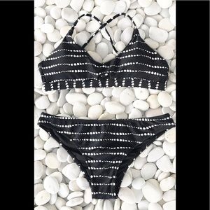 Cupshe Twinkle Star Tie-dye Bikini Set